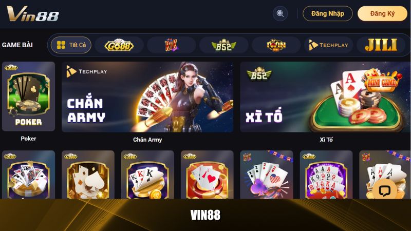 Trang chủ game bài Vin88