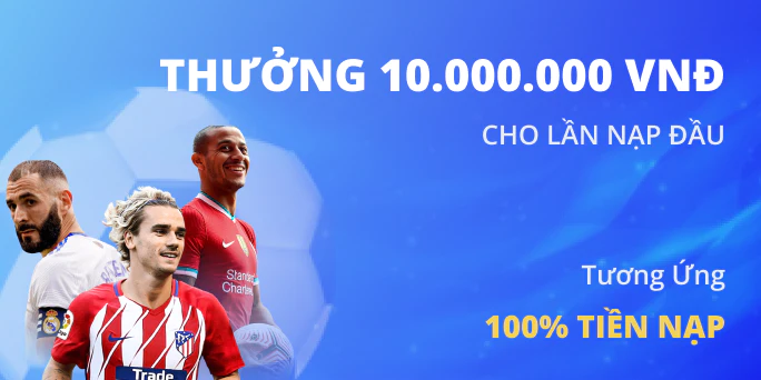 Khuyến mãi 100% Nạp Lần Đầu