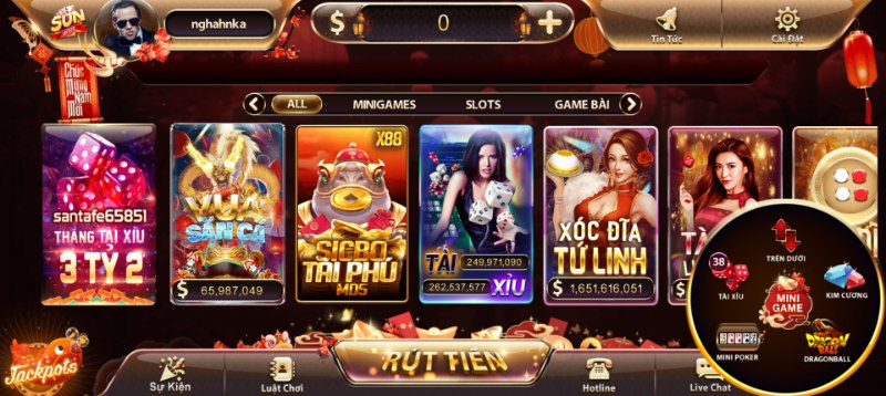 Giới thiệu cổng game Sunwin