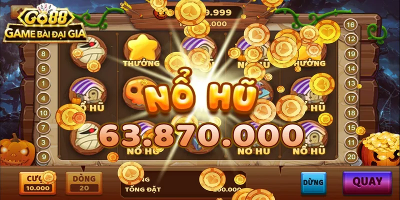 Cascading Reels Trong Nổ Hũ Go88 Tạo Chuỗi Thắng Liên Tiếp